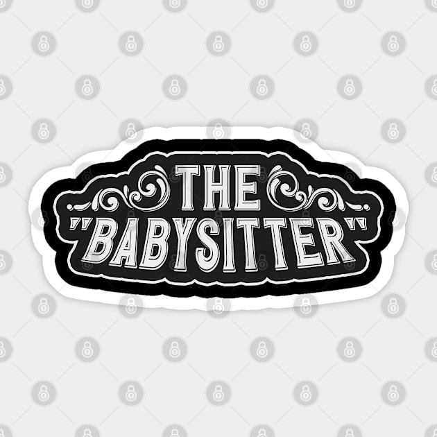 babysitter Sticker by SerenityByAlex